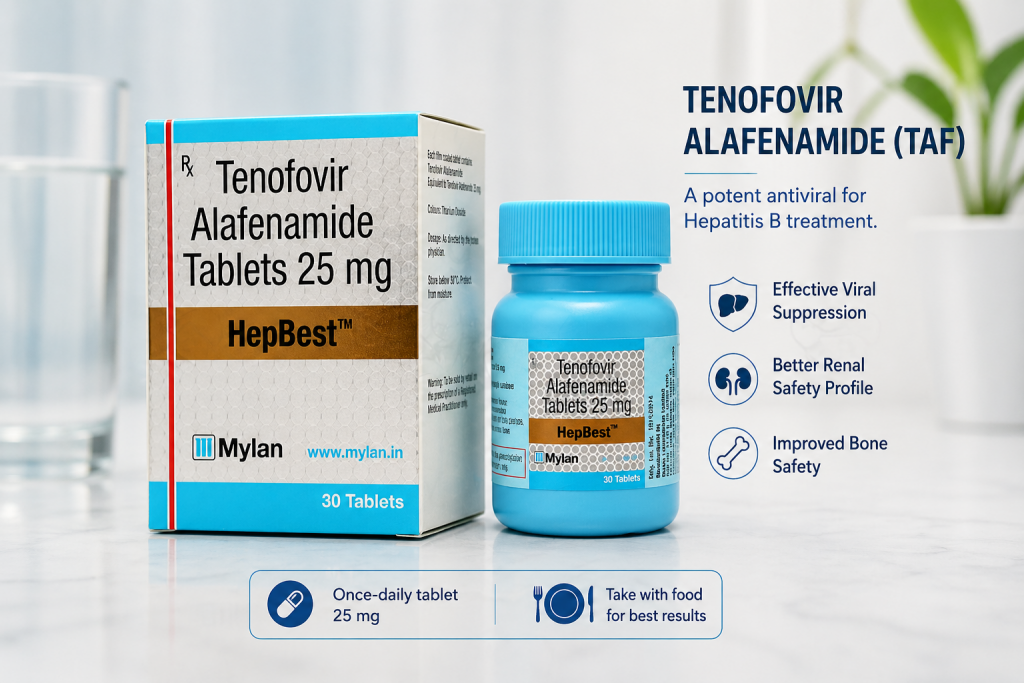 HepBest Tenofovir Alafenamide tablets for chronic hepatitis B treatment